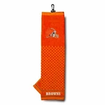 Nfl Cleveland Browns Embroidered Golf Towel. Fixed Price $22.98.
