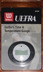 Wilson Ultra Bag Clip-on Golfers Time & Temperature Gauge Accessory New. Fixed Price $15.99.