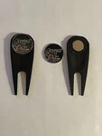 (1) Ping Multi-colored Enamel Dot 1" Coin Golf Marker & Pocket Divot Tool. Fixed Price $19.96.