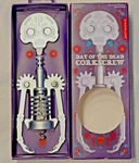 Day Of The Dead Sugar Skull Corkscrew Bottle Opener Skeleton Bar Tool Bnib. Fixed Price $17.95.