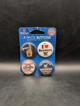 2014 Wincraft Pack Mlb Milwaukee Brewers Lapel Hat Button Pins. Fixed Price $11.00.