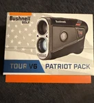Bushnell Tour V6 Golf Laser Rangefinder Patriot Pack *new. Fixed Price $250.00.