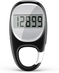 Simple Pedometer For Walking, Accurate Step Tracker With 1.2", Black. Fixed Price $28.41.