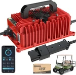 10L0L 15A 48V Smart Golf Cart Charger Fits Yamaha G19 G22, 3 Battery Types. Fixed Price $108.99.