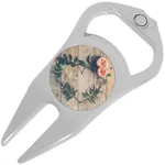 Flower Heart Golf Ball Marker Divot Repair Tool Bottle Opener. Fixed Price $15.88.