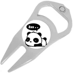 Sleepy Panda Cute Golf Ball Marker Divot Repair Tool Bottle Opener. Fixed Price $15.88.