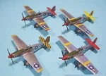 P-51B/C Mustang Mediterranean Theater Operations Sweet #141118 1/144 2 Kits. Fixed Price $24.93.
