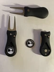 (1) Pebble Beach Golf Links 1" Coin Marker & Switchblade Divot Tool. Fixed Price $15.96.