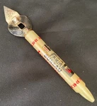 Vintage Farm Bureau 6" Bottle Can Opener Promo Tool With Rusted Top. Fixed Price $6.50.