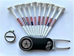 Dallas Cowboys Golf Gift Pack Pitchfix Divot Tool Ball Markers Tees. Fixed Price $26.95.