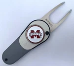 Mississippi State Bulldogs Pitchfix Icon Switchblade Golf Ball Marker Divot Tool. Fixed Price $18.95.