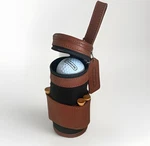 Vintage Coach Mini Golf Bag Tee & Ball Set Rare Limited Edition Brown Black 6. Fixed Price $100.00.