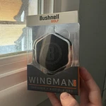 Bushnell Golf Wingman Mini Bluetooth Speaker W/ Audible Gps, Black. Fixed Price $75.00.