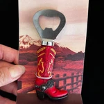 Red Cowboy Boot Bottle Opener Bar Tool Gift Collectible Western Themed. Fixed Price $12.00.