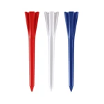 Izzo Golf Plastic Tees, 1.5 Inch, Red/white/blue, 100 Pack. Fixed Price $20.06.