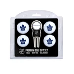 Team Golf Nhl Toronto Maple Leafs 4 Ball & Divot Tool Gift Set W/ Marker. Fixed Price $47.90.
