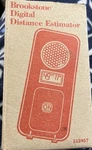 Brookstone* Digital Distance Estimator Lightly Used. Fixed Price $21.99.