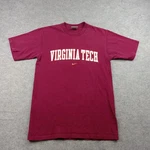 Virginia Tech Hokies Shirt Mens Small Maroon Ncaa Football Team Vintage Nike Tee. Fixed Price $21.24.