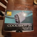 Nikon Coolshot 20 Golf Laser Rangefinder With Neoprene Case. Fixed Price $80.00.