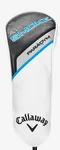 New Callaway Golf Paradym Smoke White/black/blue Fairway Wood Headcover. Fixed Price $15.95.