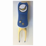 Los Angeles Switchblade Golf Divot Tool With Removable Two-sided Mag Ball Marker. Fixed Price $19.99.