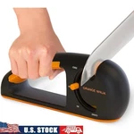 4 1 Knife Sharpener Coarse Medium Fine Serrated Kitchen Tool Easy Use. Fixed Price $27.53.