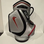 Nike Golf 20XI Den Caddy Range Mini Bag - Silver/black/red Euc 23 Tall. Fixed Price $319.99.