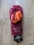 Virginia Tech Hokies Mascot Ncaa Jumbo Headcover Team Golf Extra Long Sock. Fixed Price $35.30.