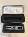 Scotty Cameron 2026 For Tour Use Only Gunmetal Blue Roller Divot Pivot Tool. Fixed Price $150.00.