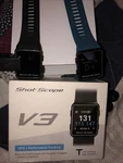 Set Of 2 Shot Scope V3 Black/blue Golf Gps Watch Performance Tracking W/ 10 Tags. Fixed Price $115.00.
