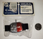 New Vintage Cougar Golf Counter Stroke Score Keeper Watch Wristband. Fixed Price $18.95.